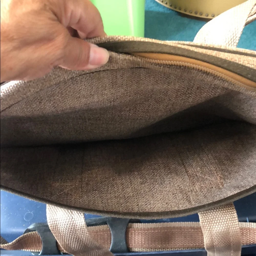 Pegasus Brown Canvas Travel Tote Bag by